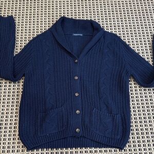 Brandy Melville Navy Women's Sweater